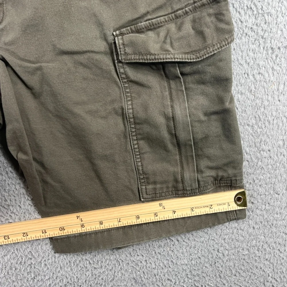Carhartt Relaxed Fit Cargo Shorts Mens 40 Dark Green Rugged Flex Work 103542 217